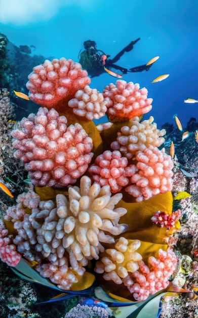 beautiful coral reefs