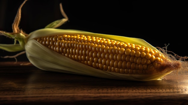 beautiful corn on the cob