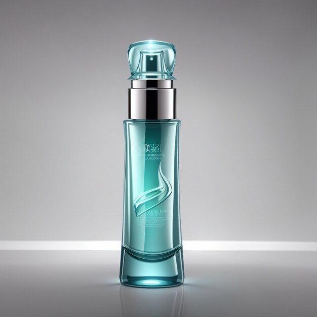 Beautiful Cosmetics Bottle