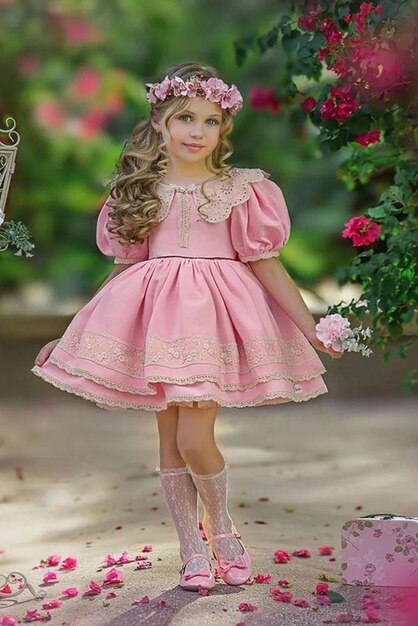 Beautiful country flower girl dresses