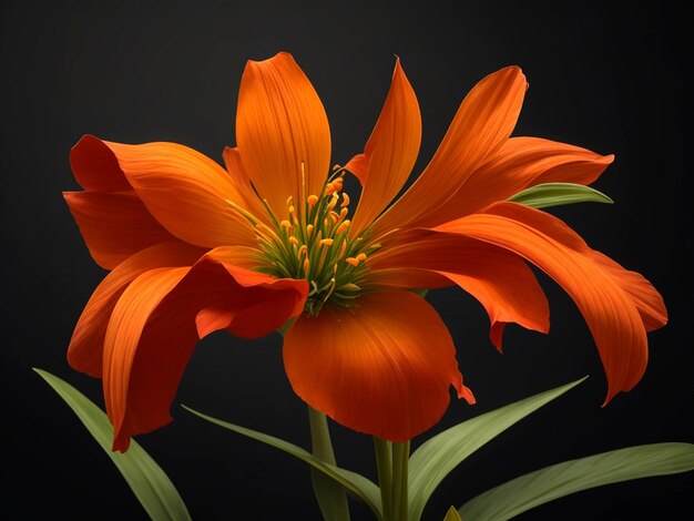 Beautiful crown imperial flower