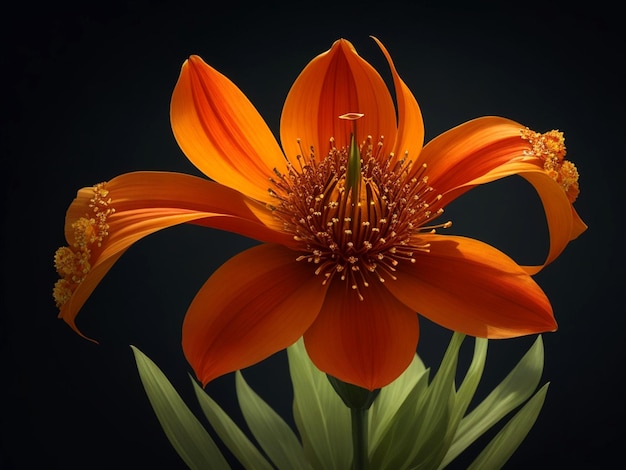 Photo beautiful crown imperial flower