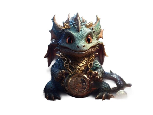 beautiful cute baby dragon