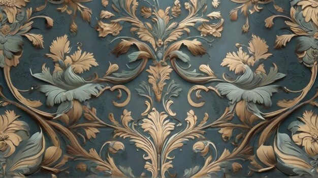 Beautiful damask texture