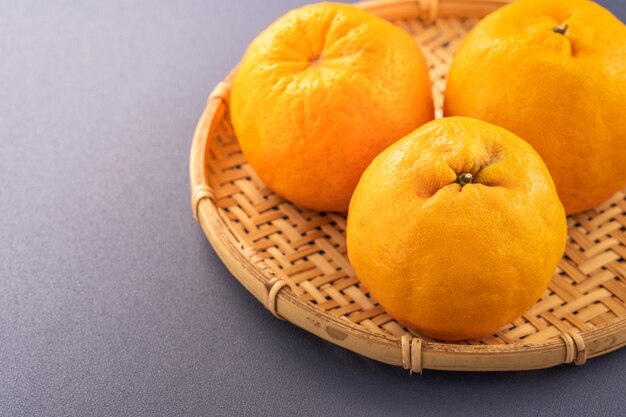 Beautiful and delicous tangerine 