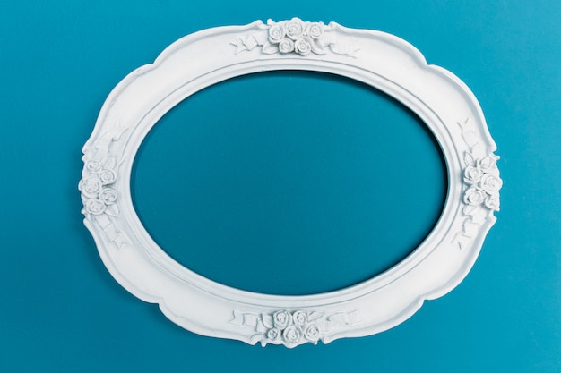 beautiful design frame for photo or text on a blue background