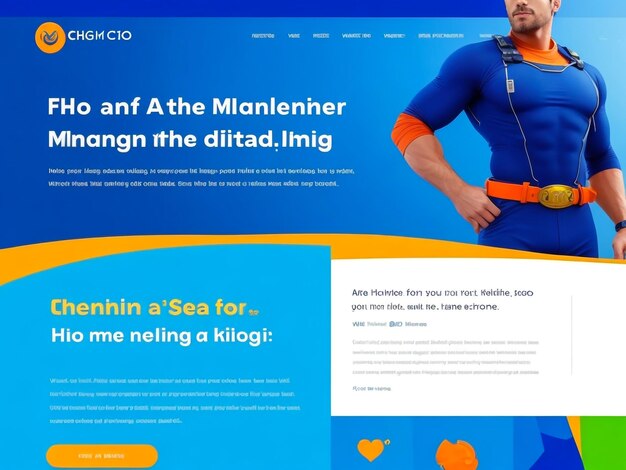 A beautiful design a hero section for my affiliate marketing