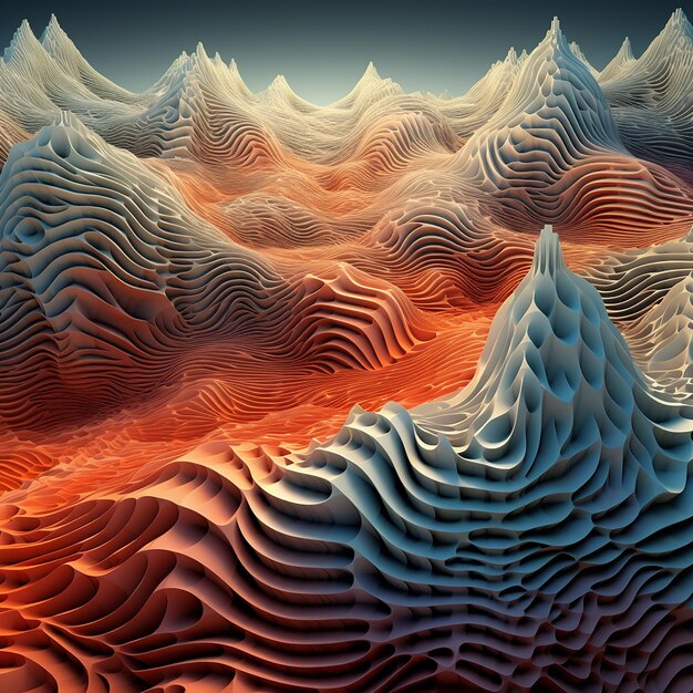 Beautiful designs of waves