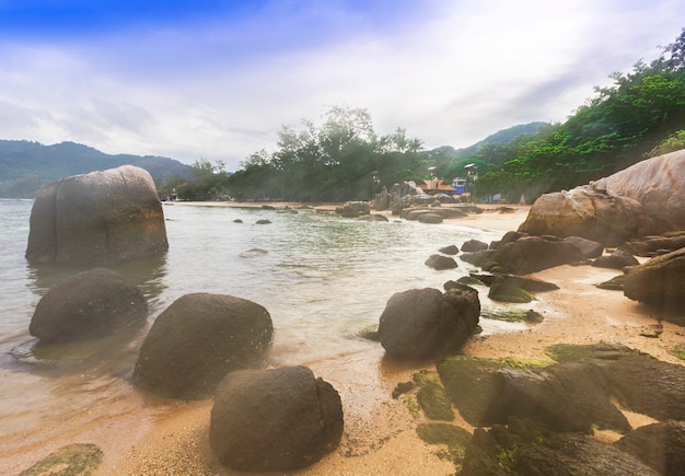 Красивое место отдыха на острове Тао