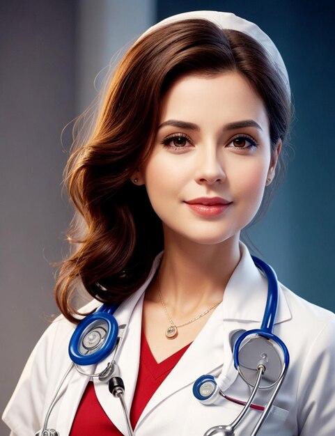 beautiful doctor businesswoman Fashion woman gorgeous lady