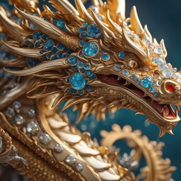 Photo beautiful dragon