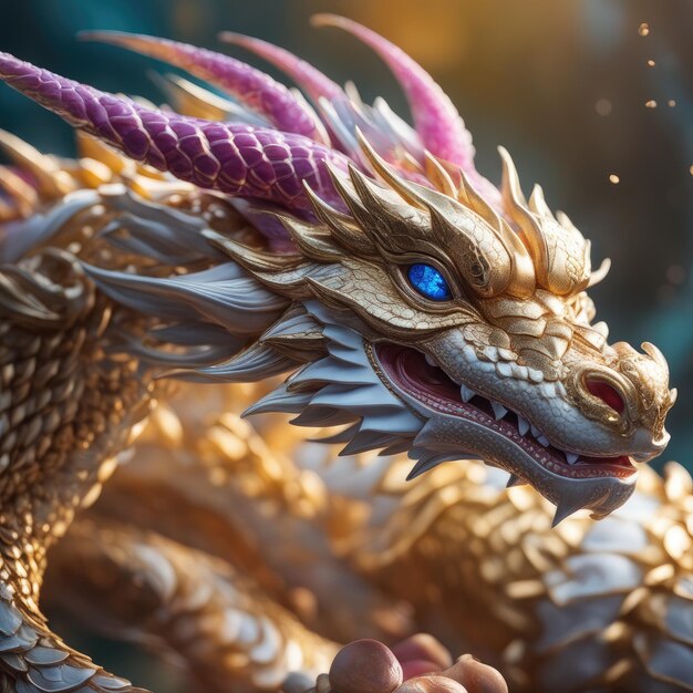 Photo beautiful dragon