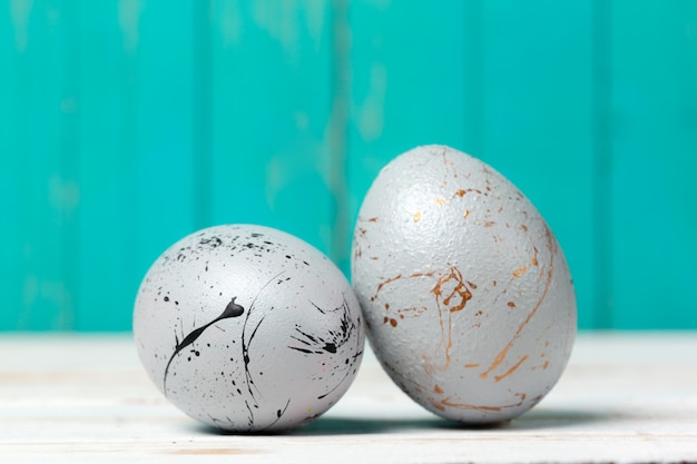 Beautiful easter eggs