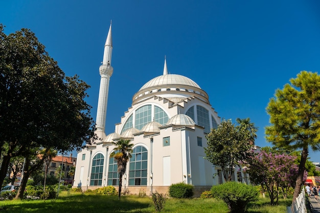 The beautiful The Ebu Bekr Mosque in the city of Shkoder Albania