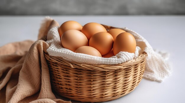 beautiful eggs composition background