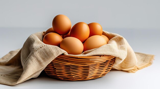 beautiful eggs composition background