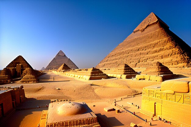 Giza Pyramids background, Great Pyramids HD wallpaper | Pxfuel