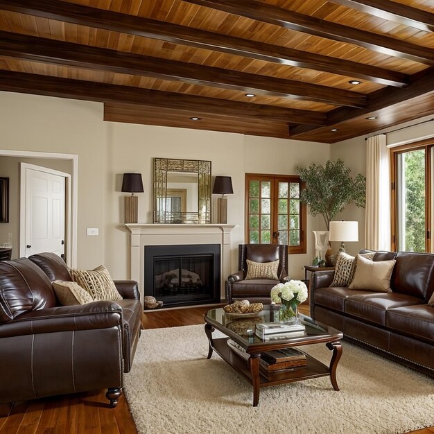 A beautiful and elegant living room