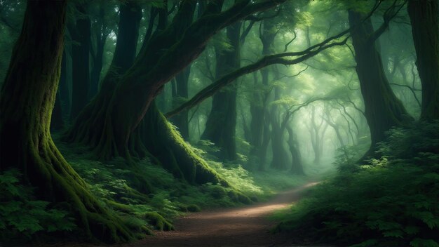 Beautiful Enchanting forest