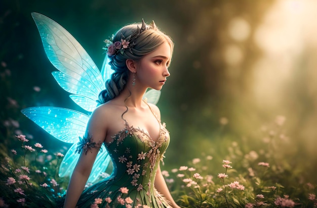 Beautiful fairy girl