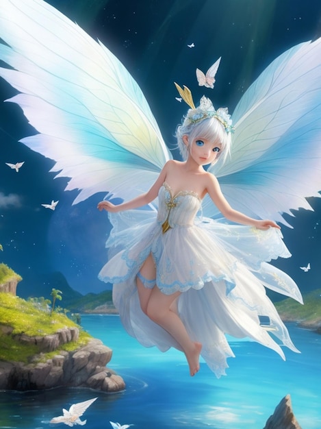 Beautiful Fairy Illustration
