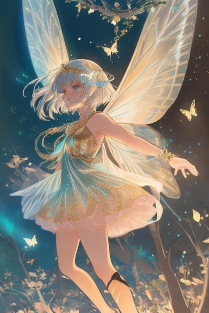 beautiful fairy illustration