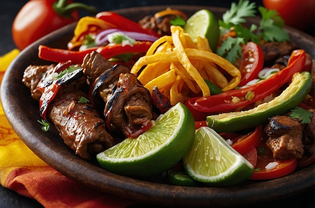 Beautiful Fajita Platter