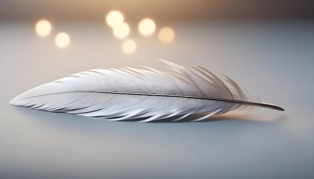 Фото beautiful feather illustration digital artwork magical background soft design