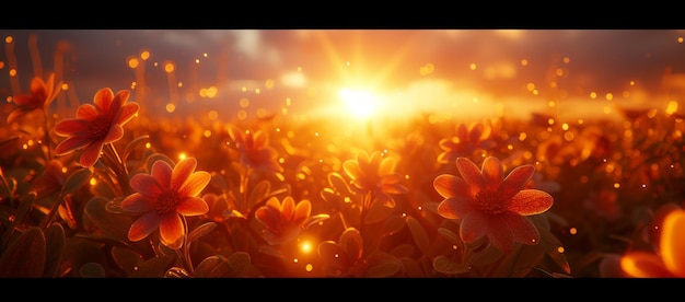 Foto un bellissimo campo di margherite in un luminoso giorno di primavera soleggiato estate bellezza favolosa