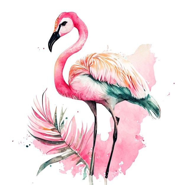 How to Draw a Realistic Flamingo