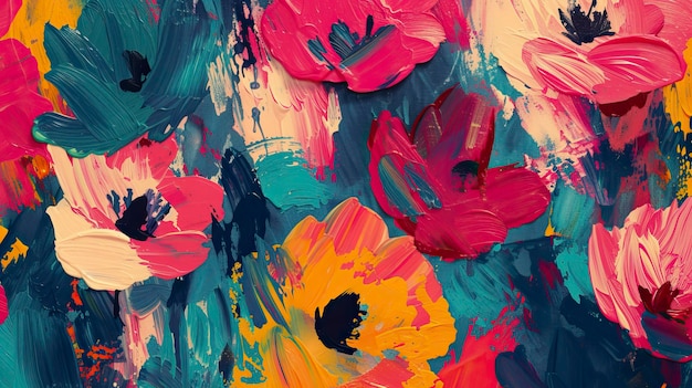 A Beautiful Floral Background Pattern