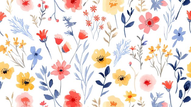 A Beautiful Floral Background Pattern