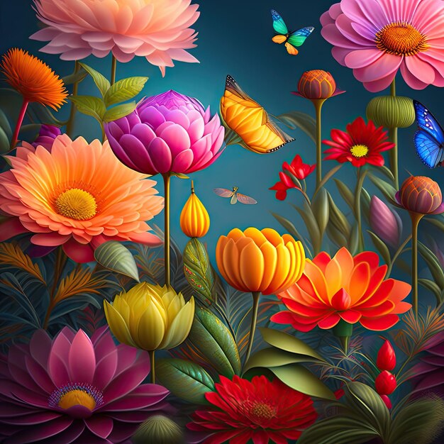 Beautiful Floral Background