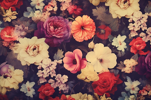 Photo beautiful floral background