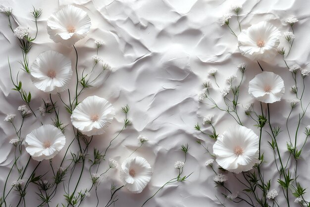 Foto bella celebrazione floreale matrimonio primaverile sfondo naturale bianco natura