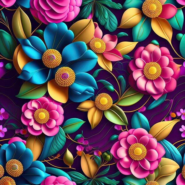 Beautiful floral jewelry wallpaper