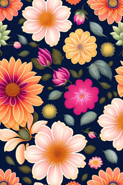 Beautiful floral jewelry wallpaper