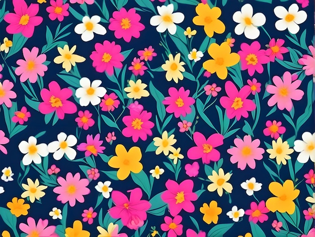 Beautiful floral pattern background