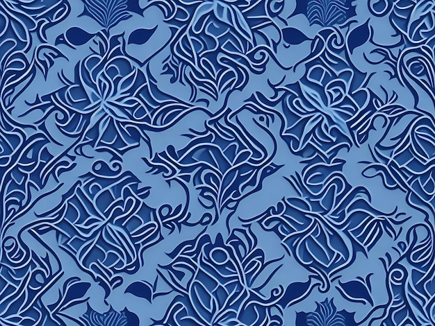 Beautiful floral pattern on the background