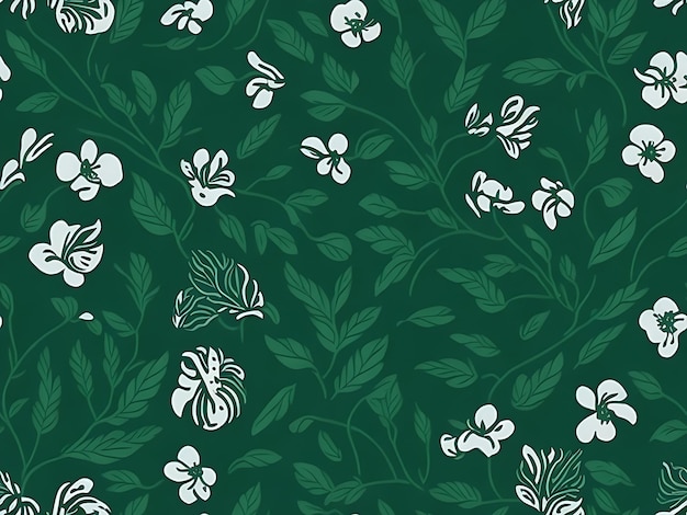 Beautiful floral pattern on the background