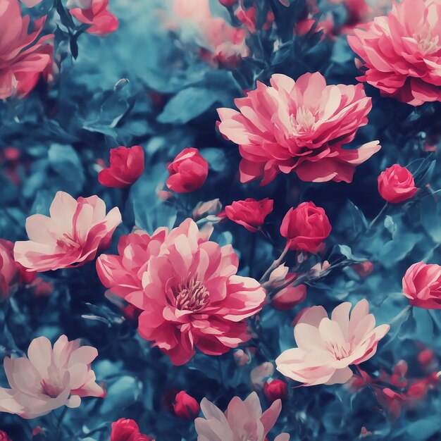 Beautiful flower for background and wallpaper Generative Ai