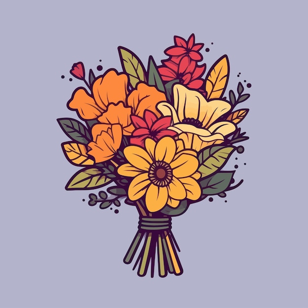 Premium AI Image | Beautiful flower bouquet
