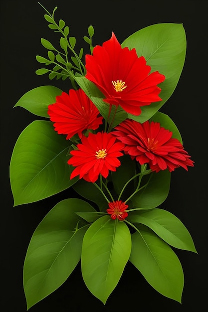 Beautiful Flower Wallpaper Ai Generated