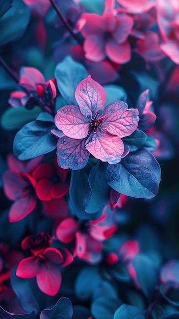 beautiful flower wallpaper with generative ai
