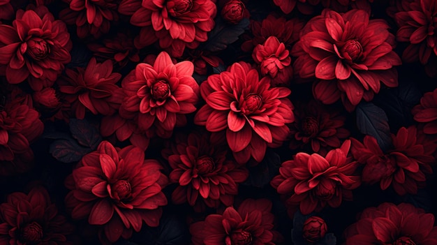 beautiful flowers floral background