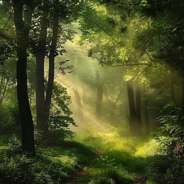 Foto bellissima foresta