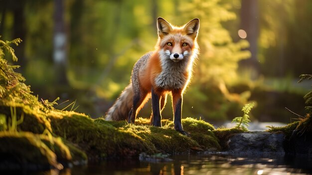 Beautiful fox