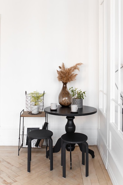 Foto belle decorazioni d'interno fresche cucina soggiorno naturale moderno