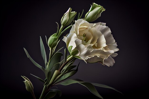 Beautiful and fresh Lisianthus flowers