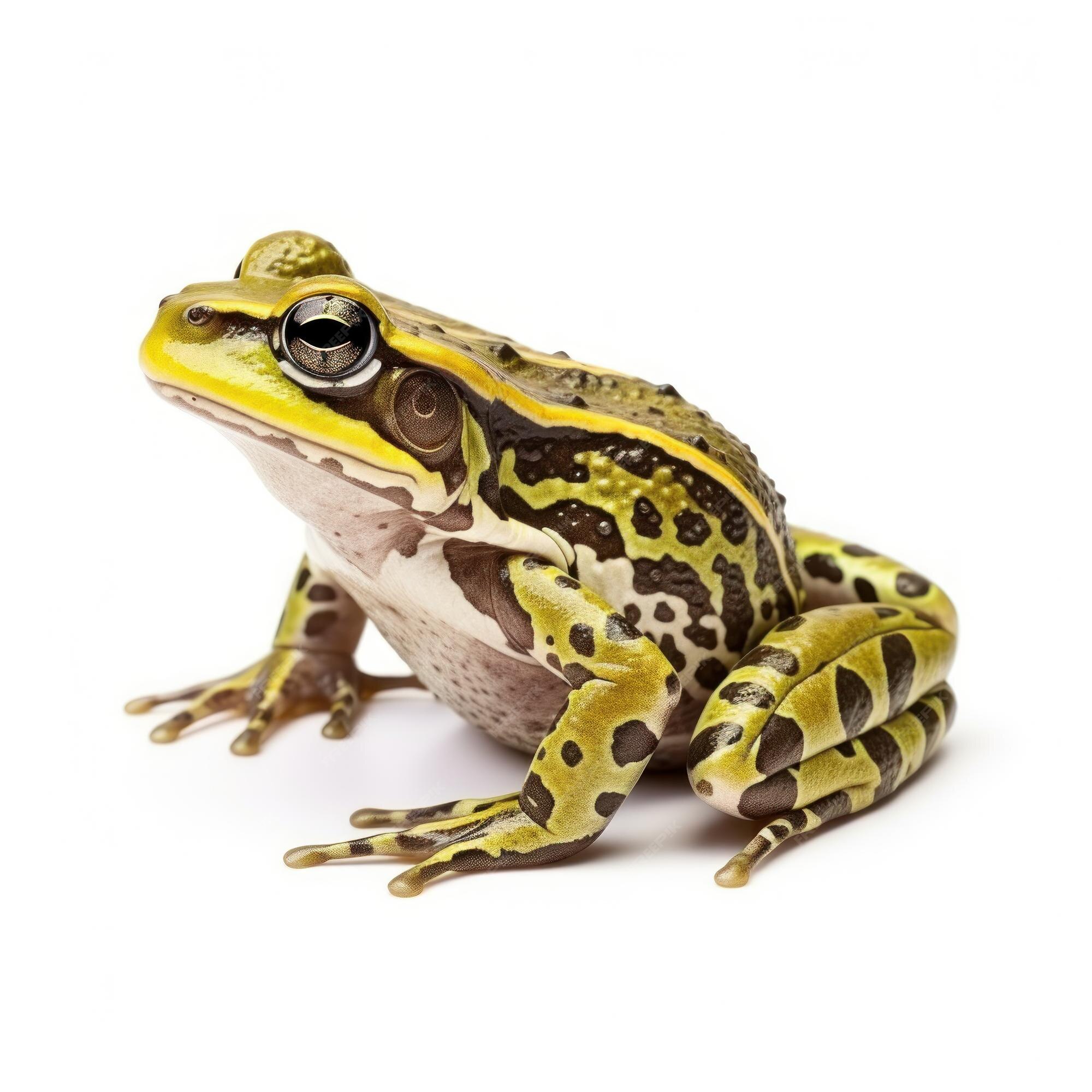 Premium AI Image | Beautiful frog isolated